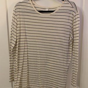 BP Long Sleeve Small TOPS (2 included!). Black/White Strip + Black! MOVING!!